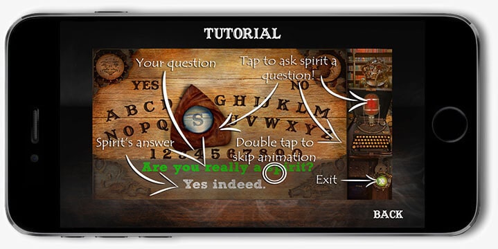 Spirit board game on iPhone - Tutorial Spirit board app for iPhone platform / Software development company Redwerk