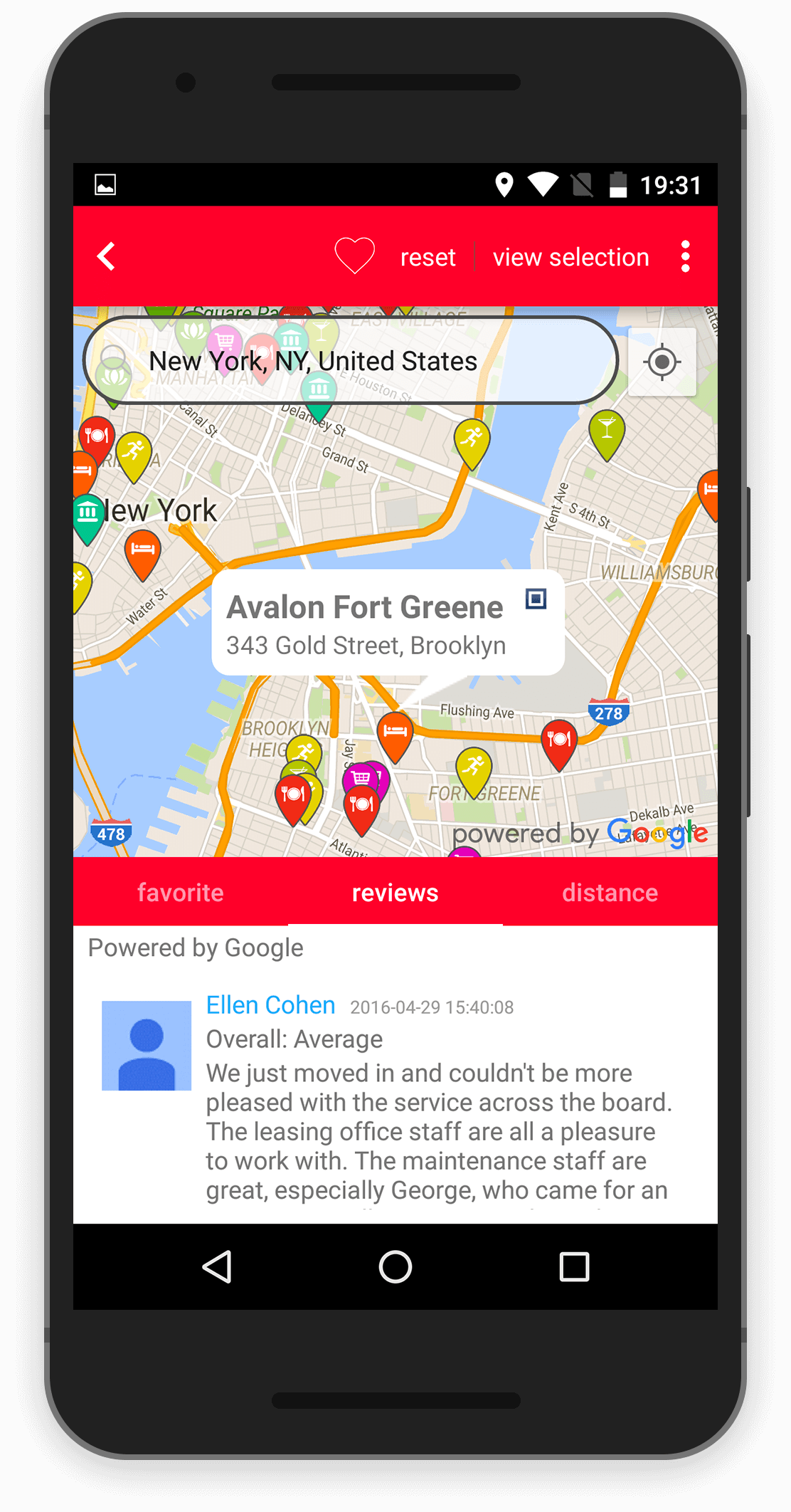 eNomad app - reviews