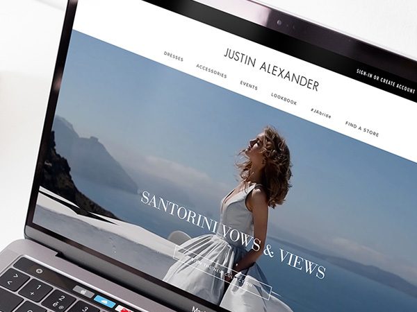 Justin Alexander bridal dress online platform by IT company Redwerk Offshore outsourcing software development company Redwerk developed Justin Alexander bridal dress online platform