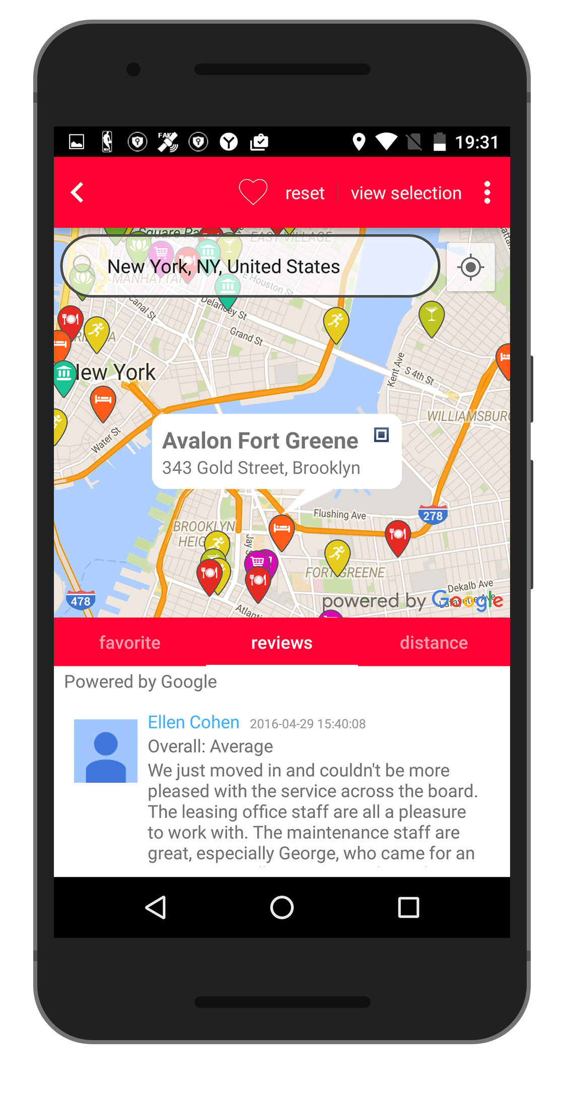 eNomad app - reviews