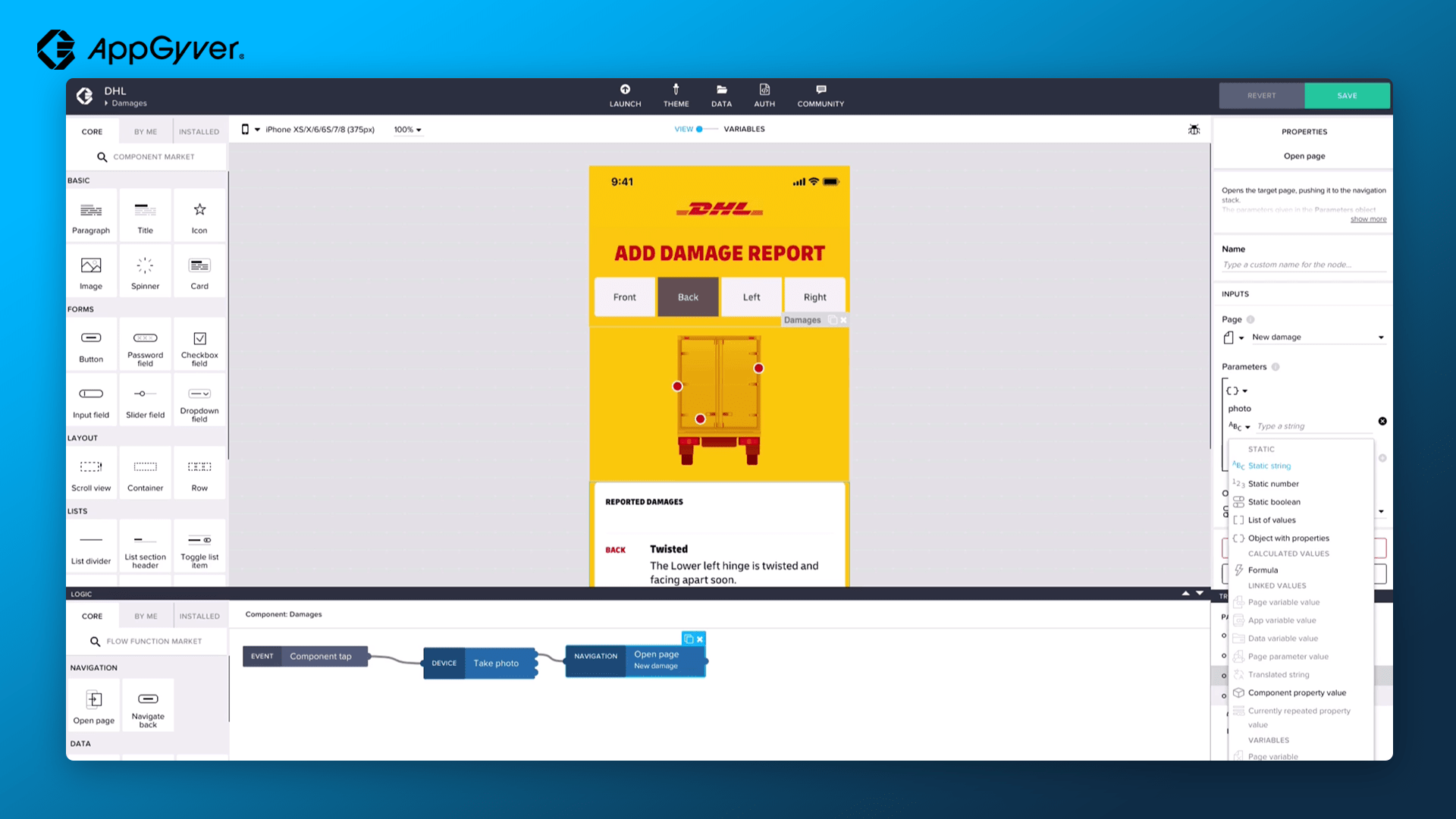 app builder no code