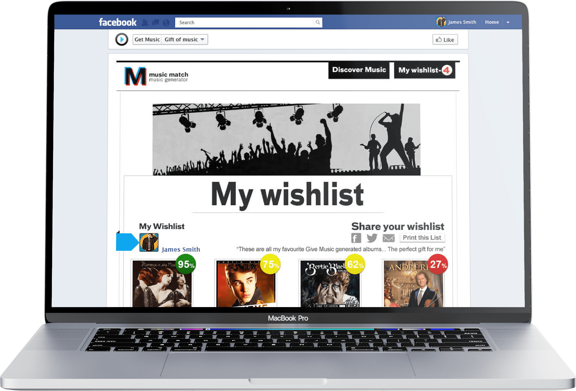 Redwerk Case Study: How we adapted Facebook music recommendations app for launch in the American market