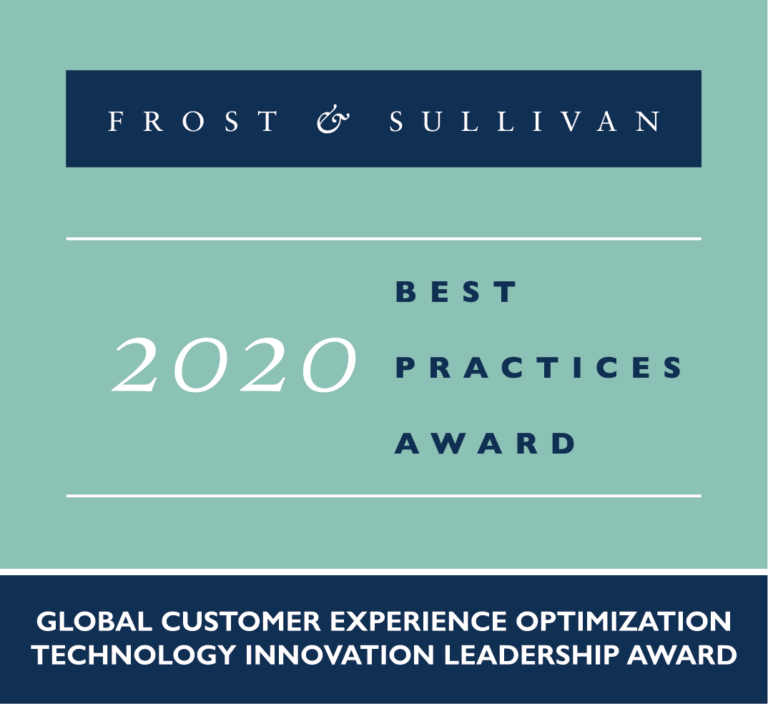 Frost & Sullivan
Best Practices Award