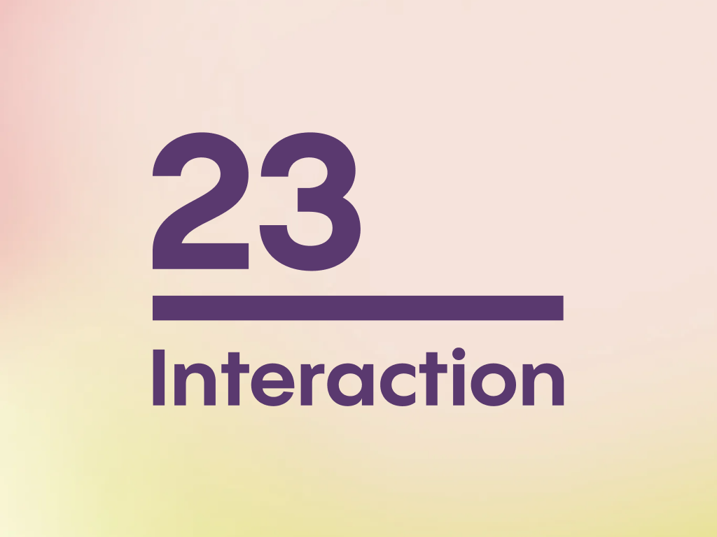 Interaction Week, February 25 - March 3, Zürich, Switzerland, hybrid