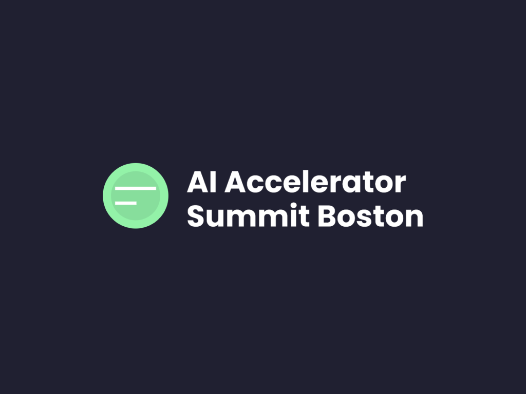 AI Accelerator Summit, October 19, Boston, Massachusetts, USA, offline