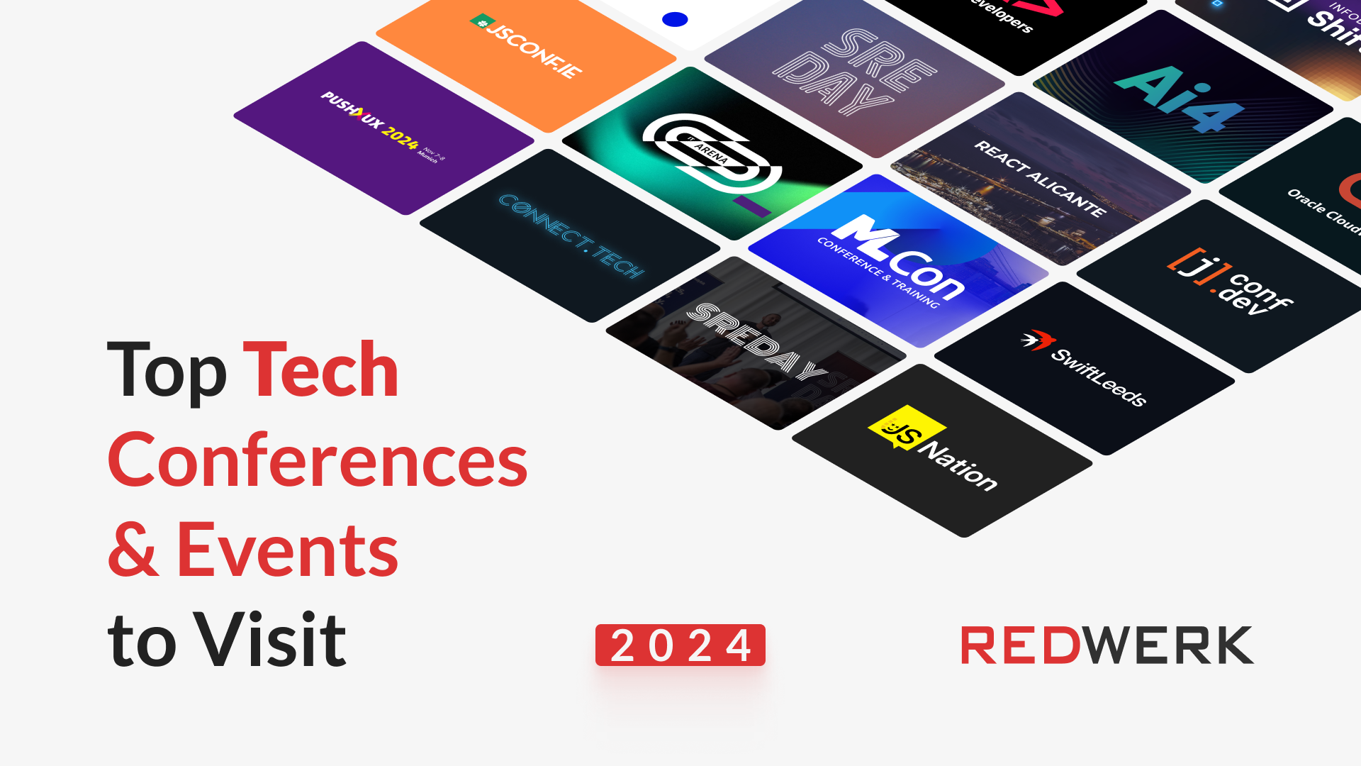 Top Tech Conferences & Events to Visit in 2024 Redwerk