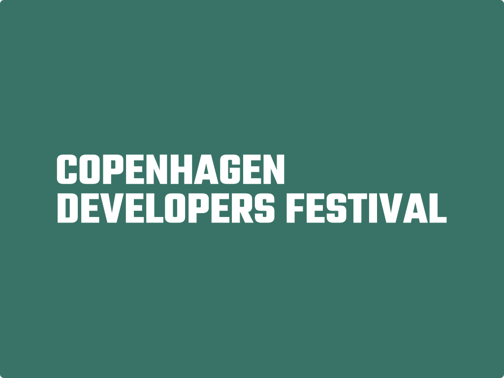 Copenhagen Developers Festival, September 8-13, Copenhagen, Denmark (In-Person)