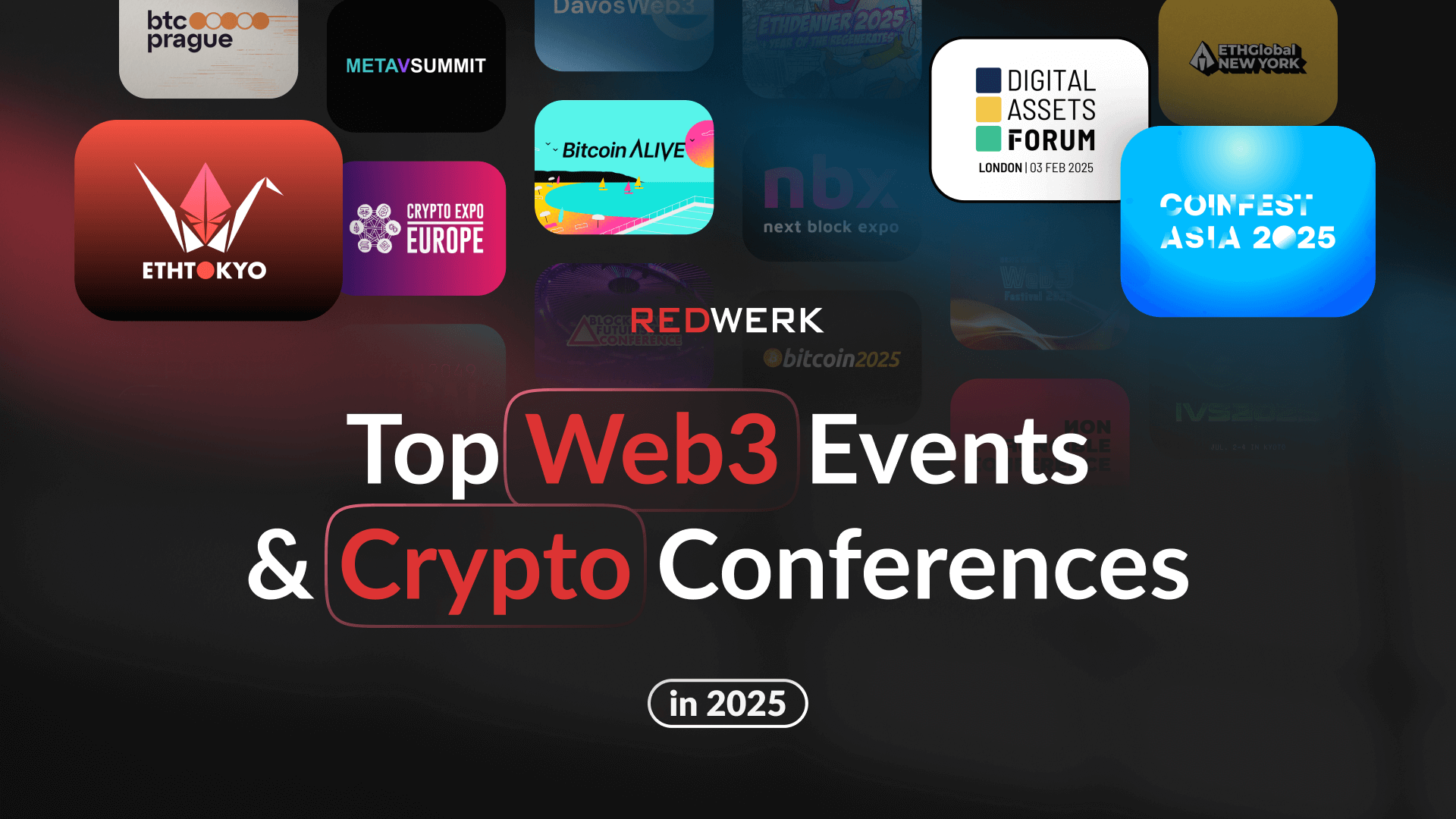 Top Web3 Events & Crypto Conferences in 2026 | Redwerk