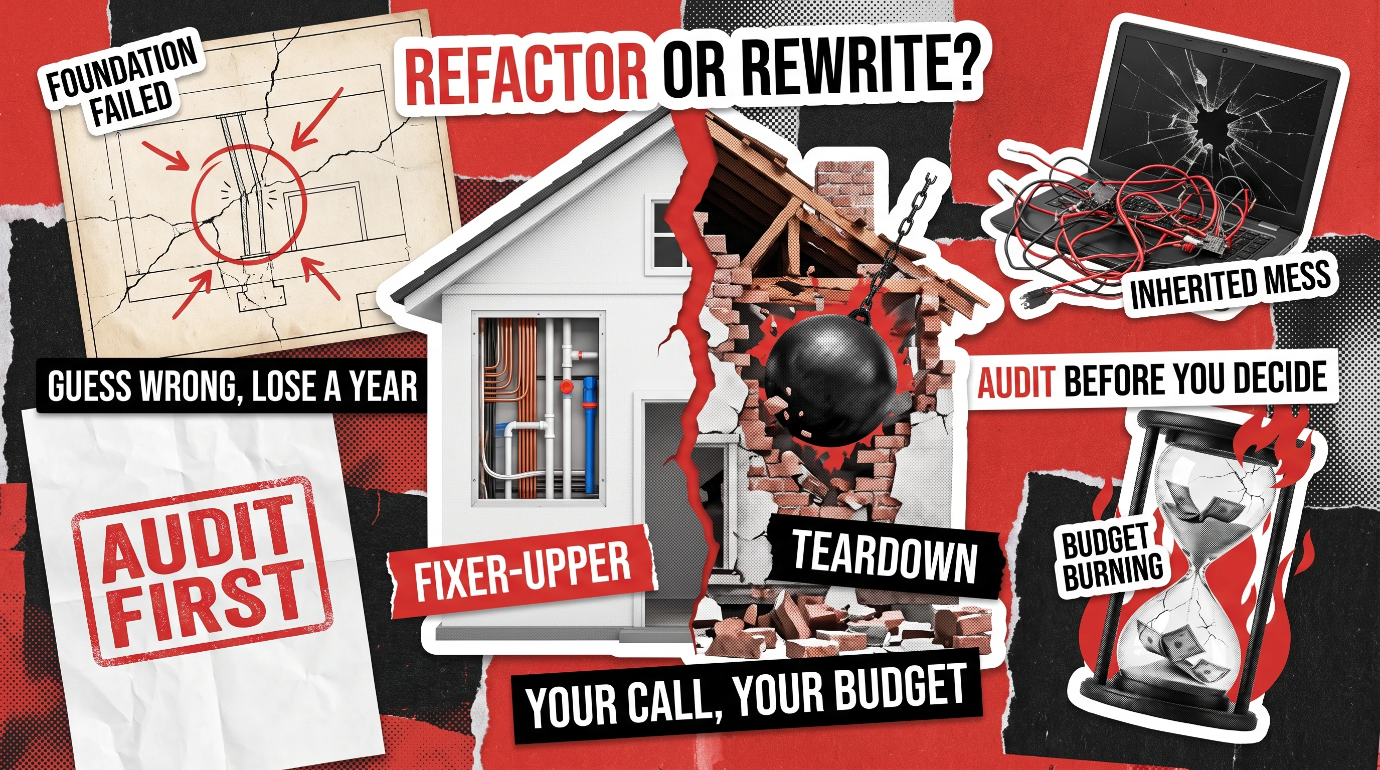 Refactor vs Rewrite: How to Make the Call on Code You Inherited